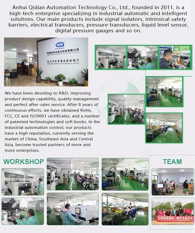 AC Voltage Transducer 380V to 4-20mA Voltage and Current Signals.