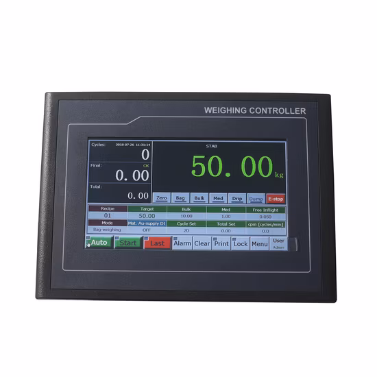 Contrôleur d'affichage de pesage de machine d'emballage d'écran tactile Supmeter, indicateur/contrôleur de poids pour machines d'ensachage