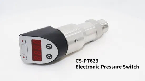 Pressostat intelligent de sortie de courant de tension combinant le transducteur de pression