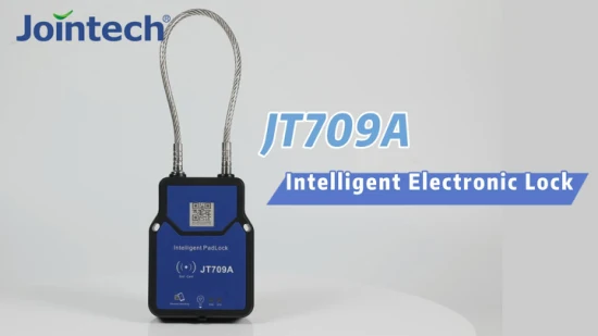 Jointech Jt709A logistique douanière Smart Tracker cadenas conteneur de fret suivi GPS à distance serrure de joint RFID